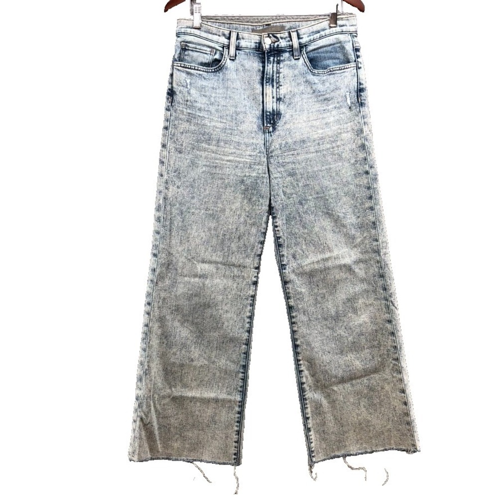 Joes Jeans‎ The Mia High Rise Wide Ankle Jeans Womens 30 10 Clueless Blue Denim